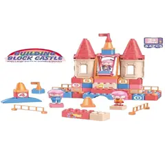 GENERICO - Juego bloques tipo lego de castillo 44unds