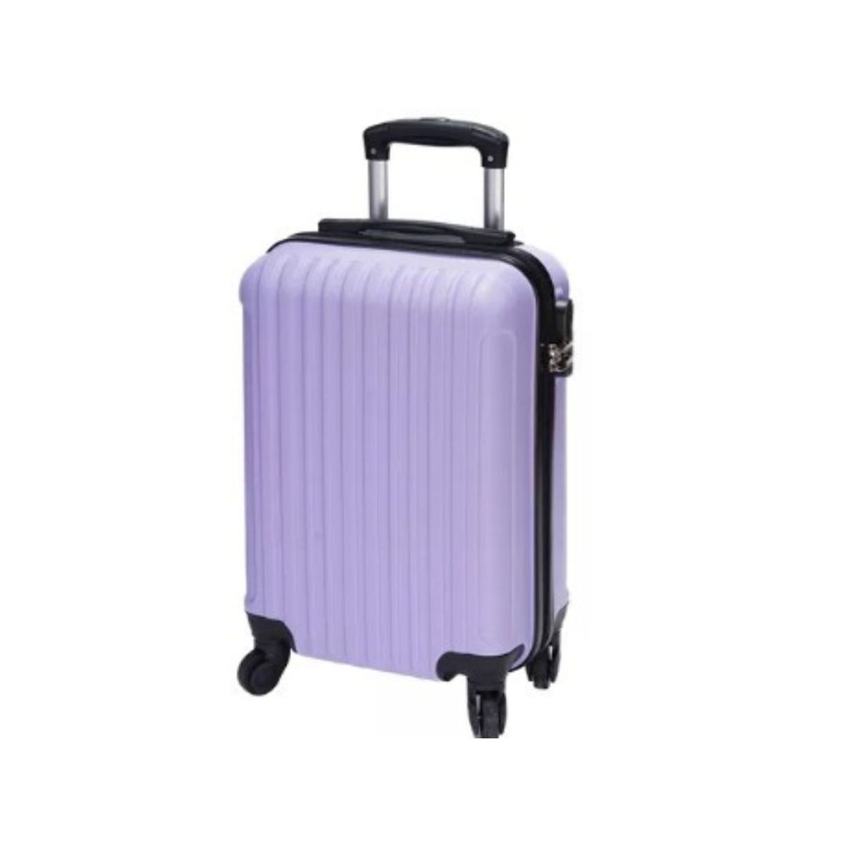 GENERICO - Maleta de Viaje con Lineas Capacidad 10 Kilos 360°  Varios Colores