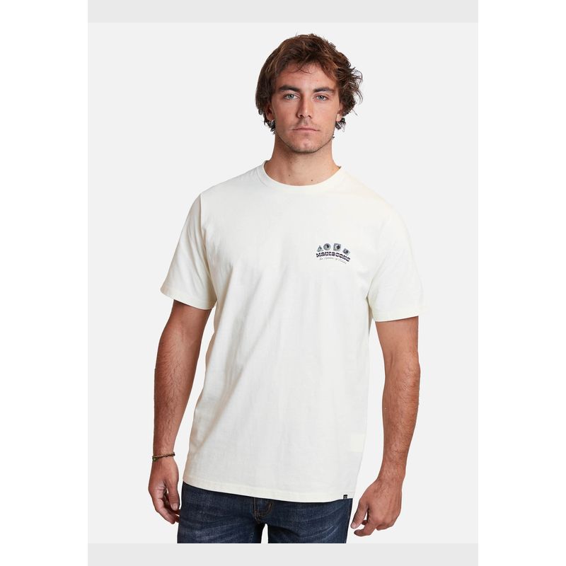 MAUI AND SONS - Polera the symbols organic tees Blanco Hombre Maui And Sons