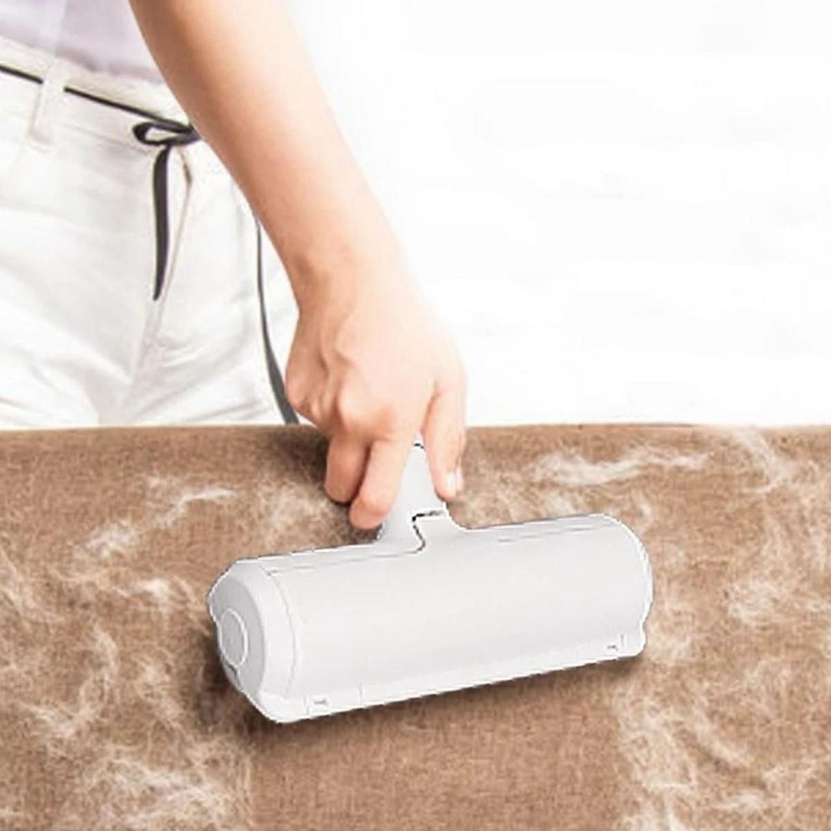 GENERICO - Rodillo Quita Pelos De Mascotas Rojo