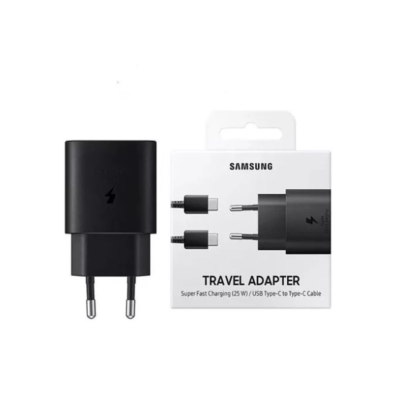 SAMSUNG - Cargador Samsung Carga Rapida Tipo C 25W