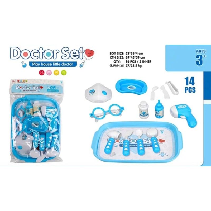 GENERICO - Set juguete de doctor para niños