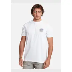 MAUI AND SONS - Polera surf and skate company ss tees Blanco Hombre