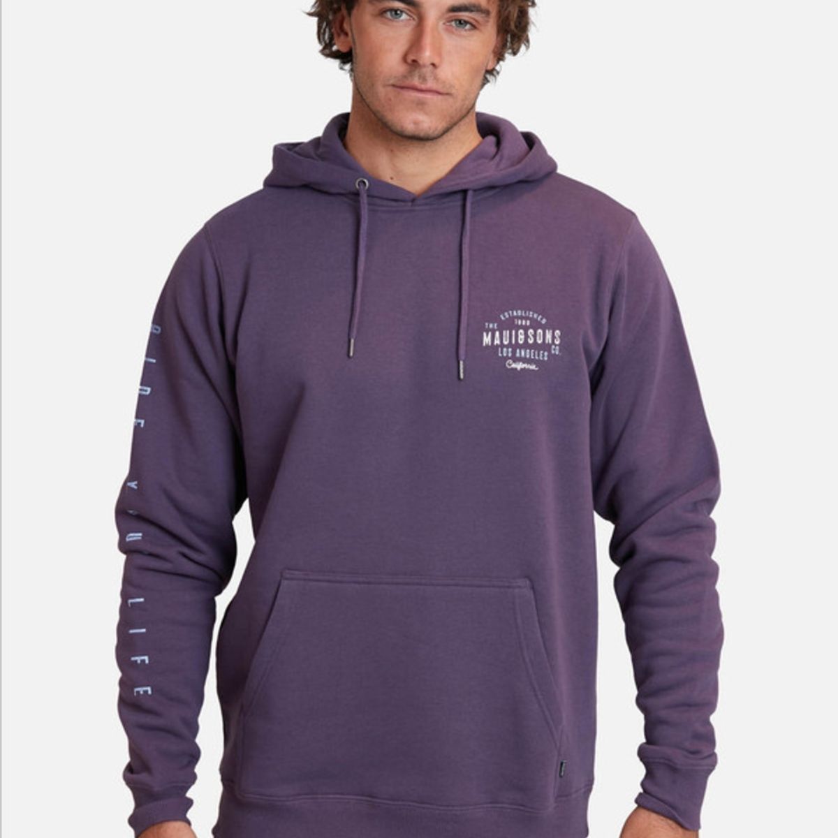 MAUI AND SONS - Poleron Ethereal Hombre Maui And Sons