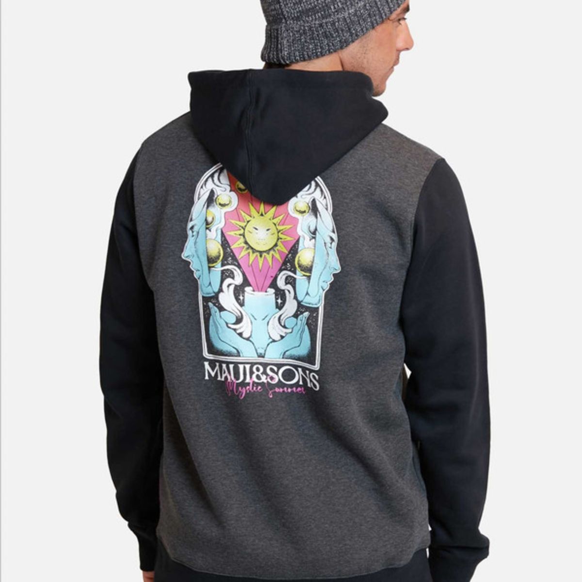 MAUI AND SONS - Poleron Enigma Hombre Maui And Sons