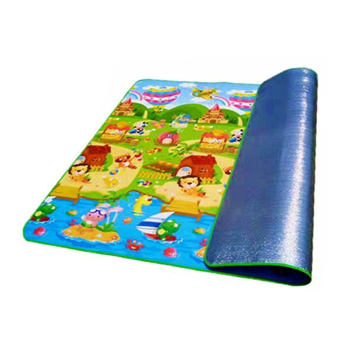 GENERICO - Alfombra De Goma Para Bebe 150X180X05