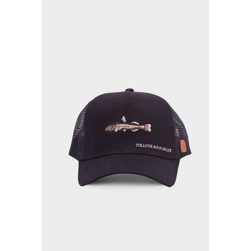 WILD LAMA - Jockey Pez Tollo Agua Dulce Con Causa Negro - Negro
