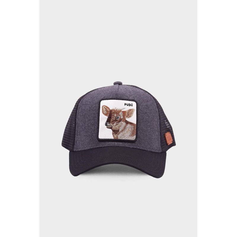 WILD LAMA - Jockey Animal Trucker Pudú Gris - Gris