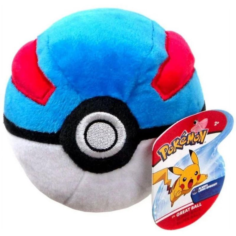 POKEMON - Pokémon Peluche 12 Cm - Great Ball