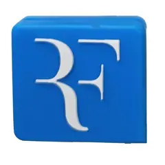 GENERICO - Antivibrador de Tenis Roger Federer Celeste