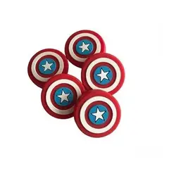 SUPERHEROE - Antivibrador de Tenis Superhéroe Capitán América