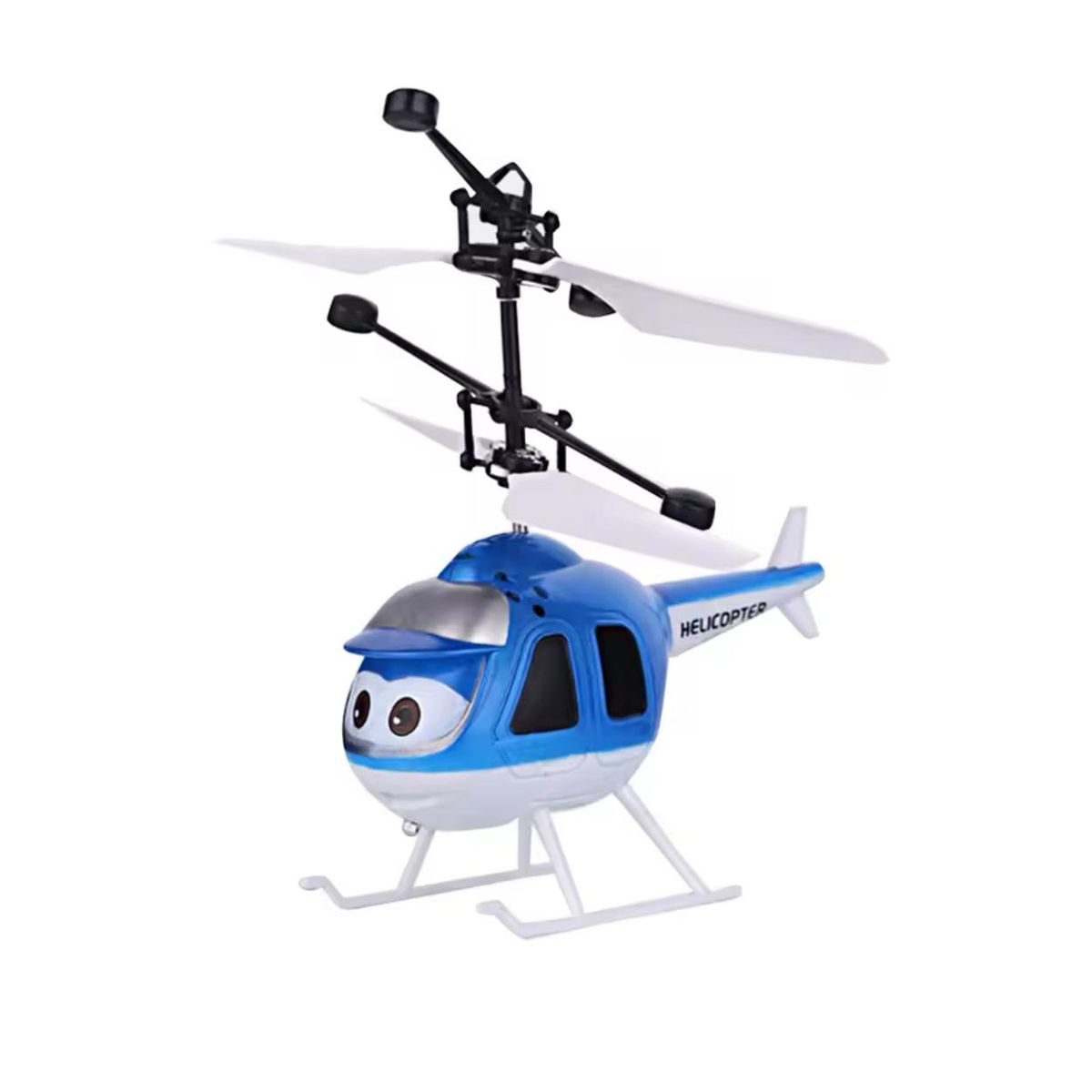 GENERICO - Drone Mini Helicóptero Con Sensor Recargable Juguete Azul