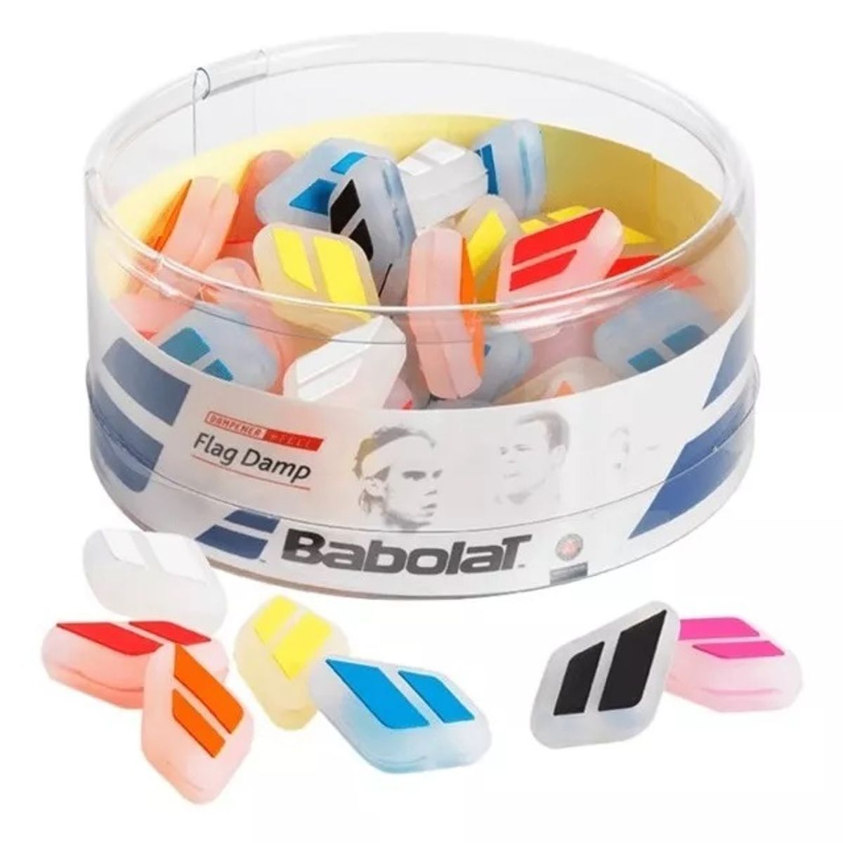 BABOLAT - Antivibrador de Tenis Babolat Rojo