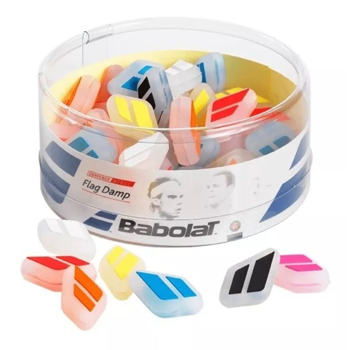 BABOLAT - Antivibrador de Tenis Babolat Rojo