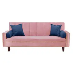 GENERICO - Futon Sofa Cama Vanguardia 200 x110 Rosa - Azul