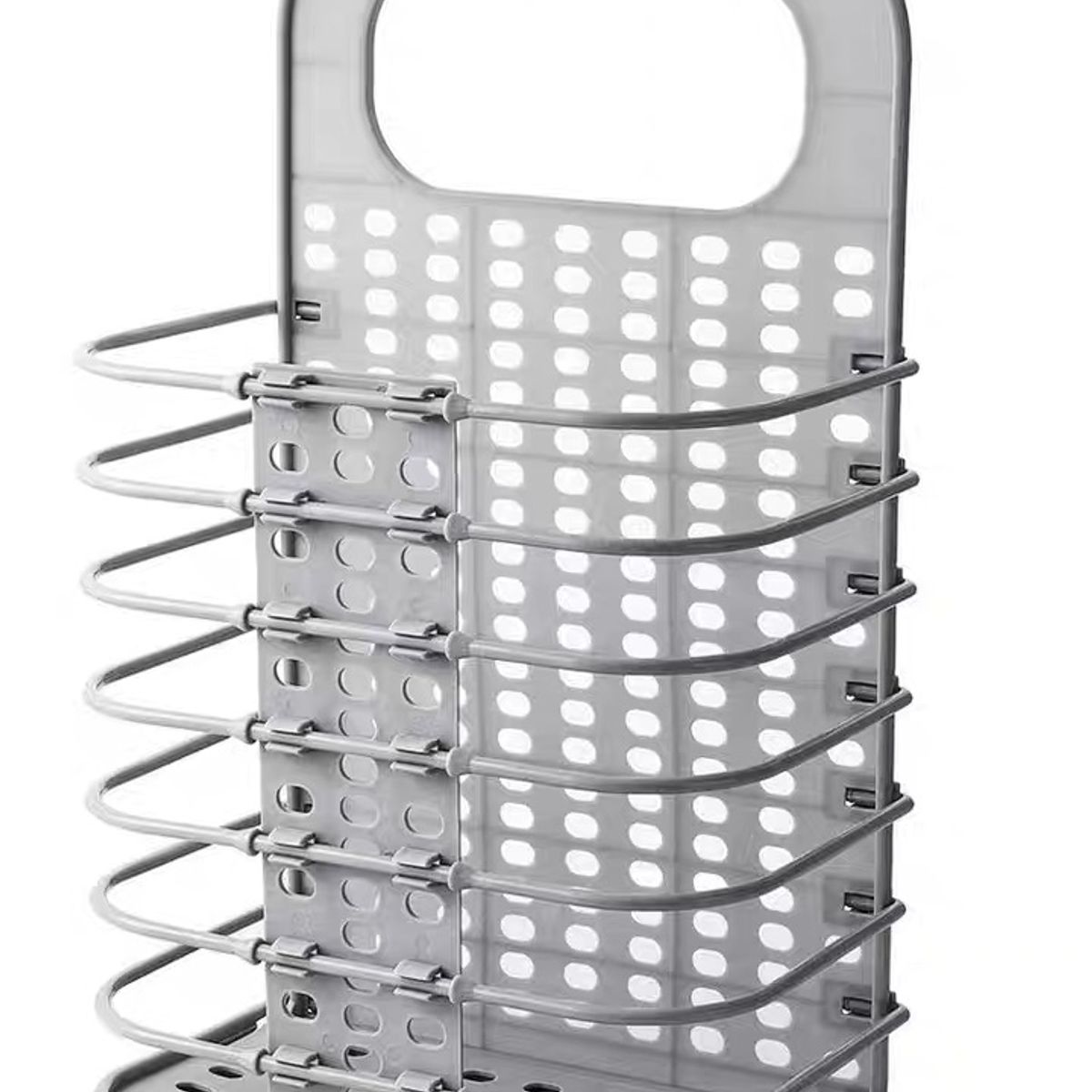 GENERICO - Cesta De Aluminio 46cm  Gris