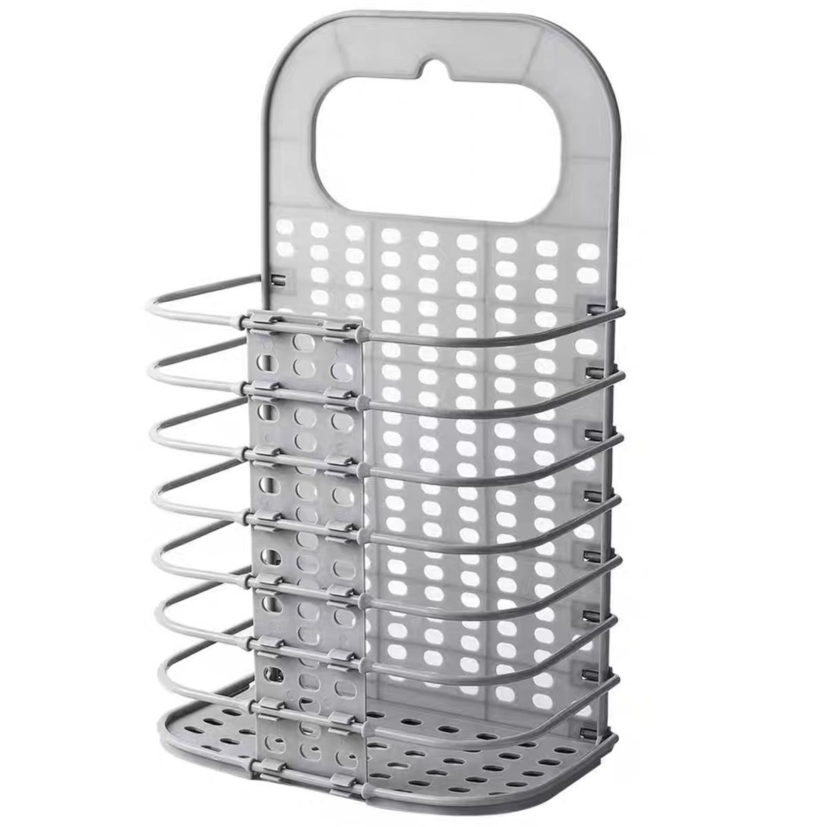 GENERICO - Cesta De Aluminio 46cm  Gris