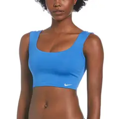 NIKE SWIM - Crop Top NESSC235 Azulino - Azul