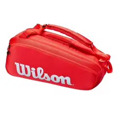 WILSON - Bolso Super Tour Red X6