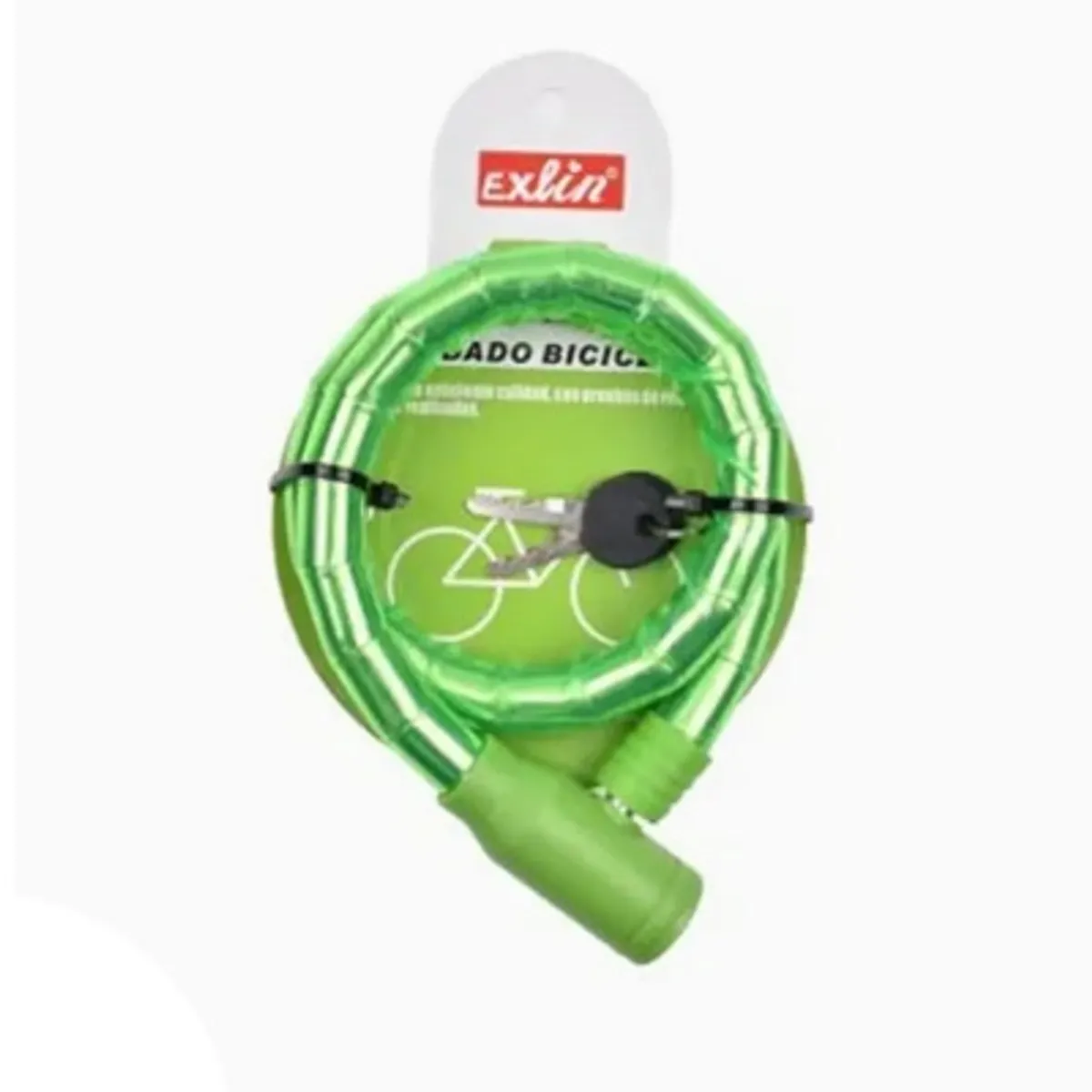 GENERICO - Candado de Bicicleta Cadena de Seguridad