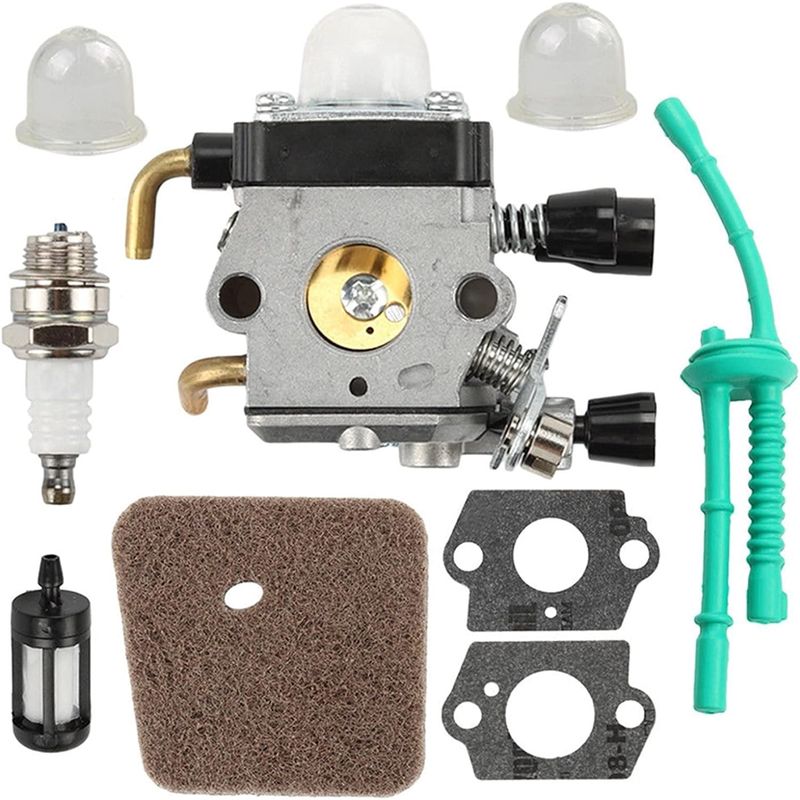 KUANGYE - Carburador Para Stihl Fs38 45 46 55 75 80 85+ Kit Mantención