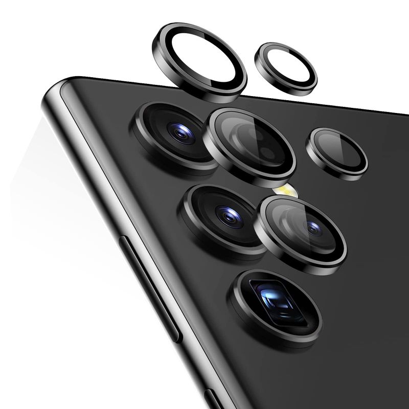 GENERICO - Protector De Lentes Para Samsung S24 Ultra - Negro