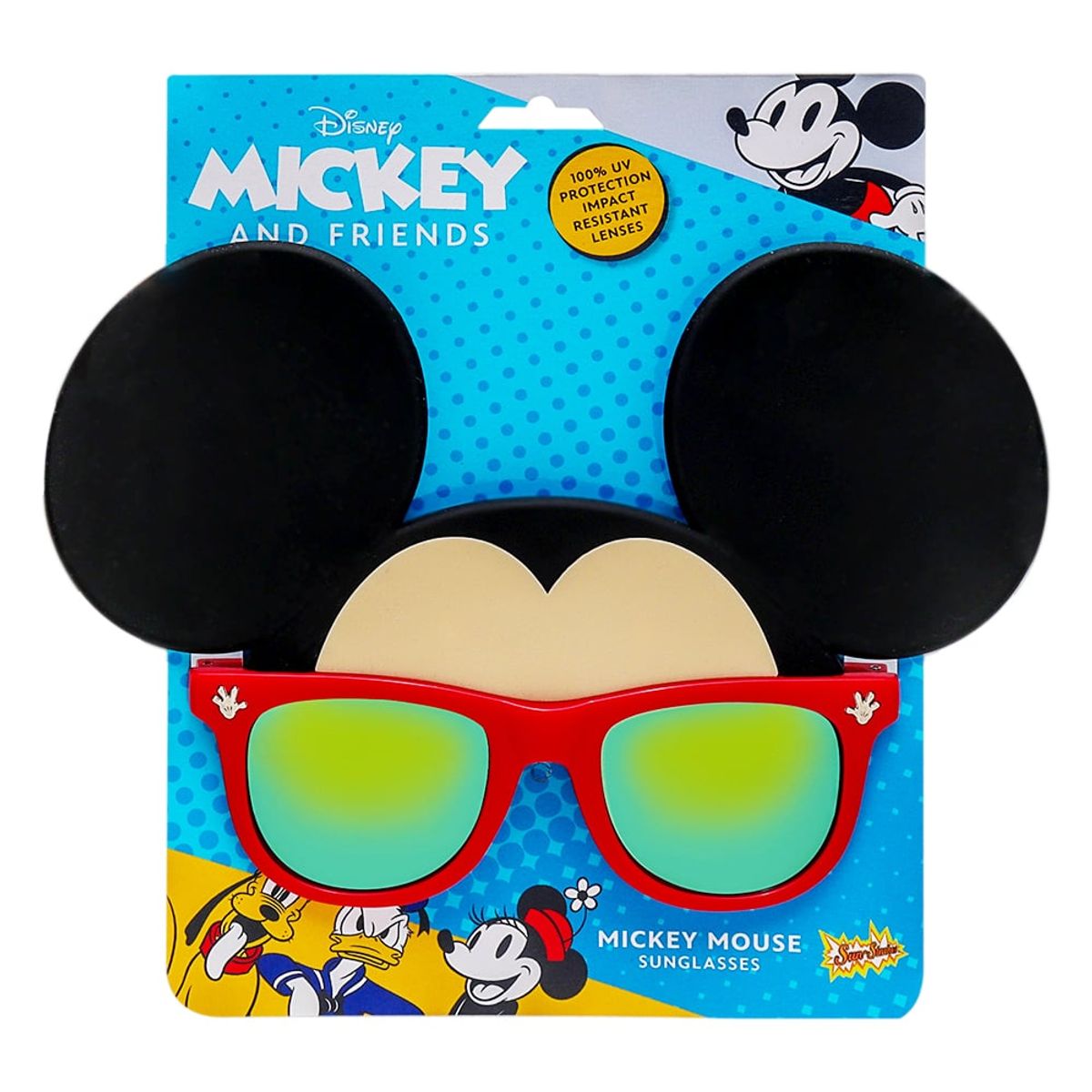 DISNEY - Lentes de Sol Niño Mickey Mouse Rojo Disney