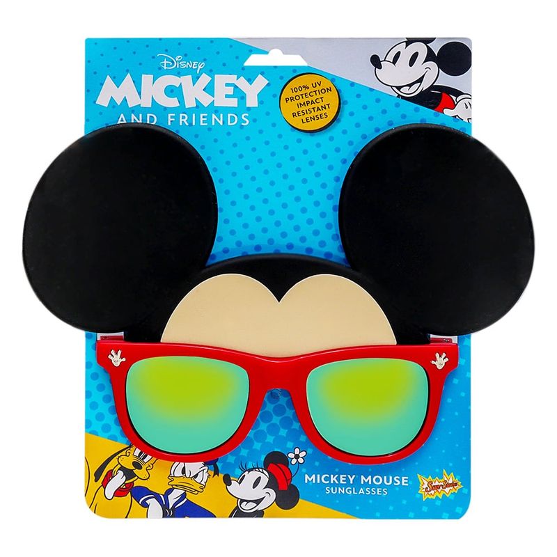 DISNEY - Lentes de Sol Niño Mickey Mouse Rojo Disney