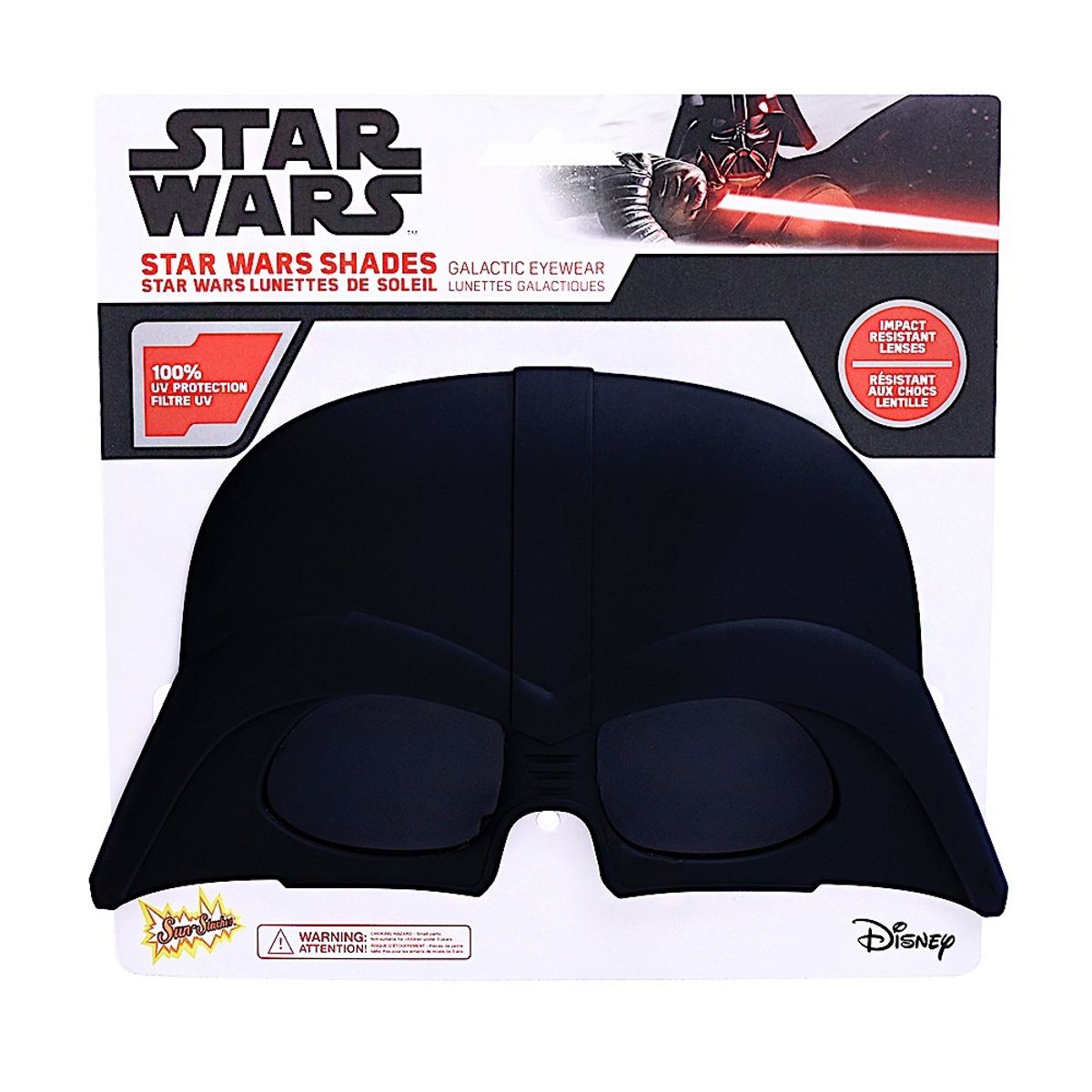 STAR WARS - Lentes de Sol Niño Darth Vader Negro Star Wars