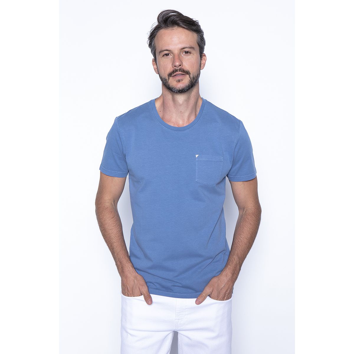 NEW MAN - Polera Sevilla Azul New Man
