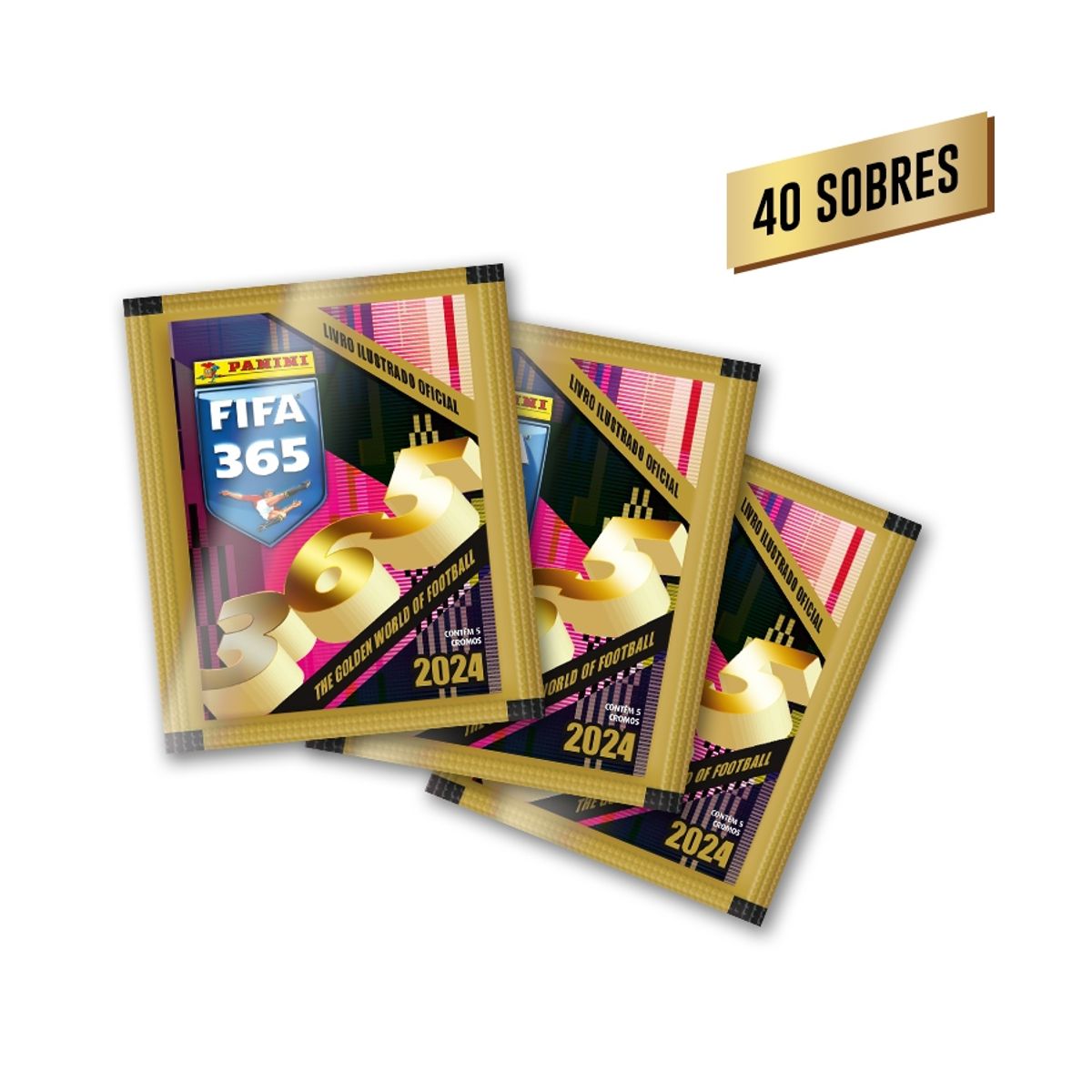 PANINI CHILE - Pack Fifa 365 2024 (40 Sobres)