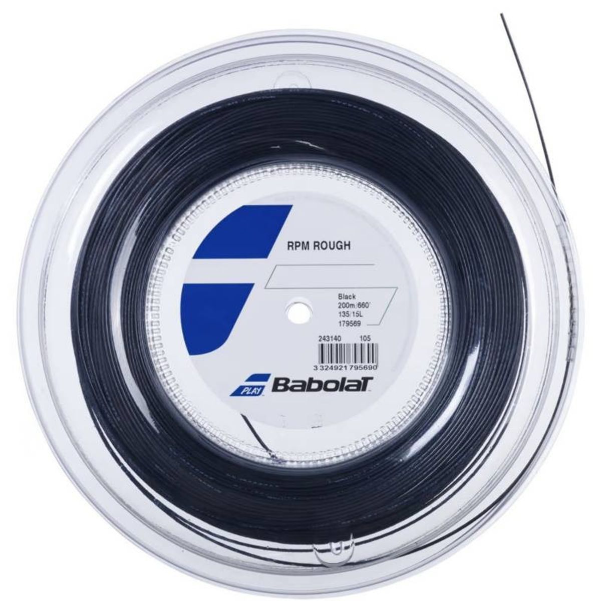BABOLAT - Rollo de Cuerda Babolat Rpm Rough 1.25 - 200m