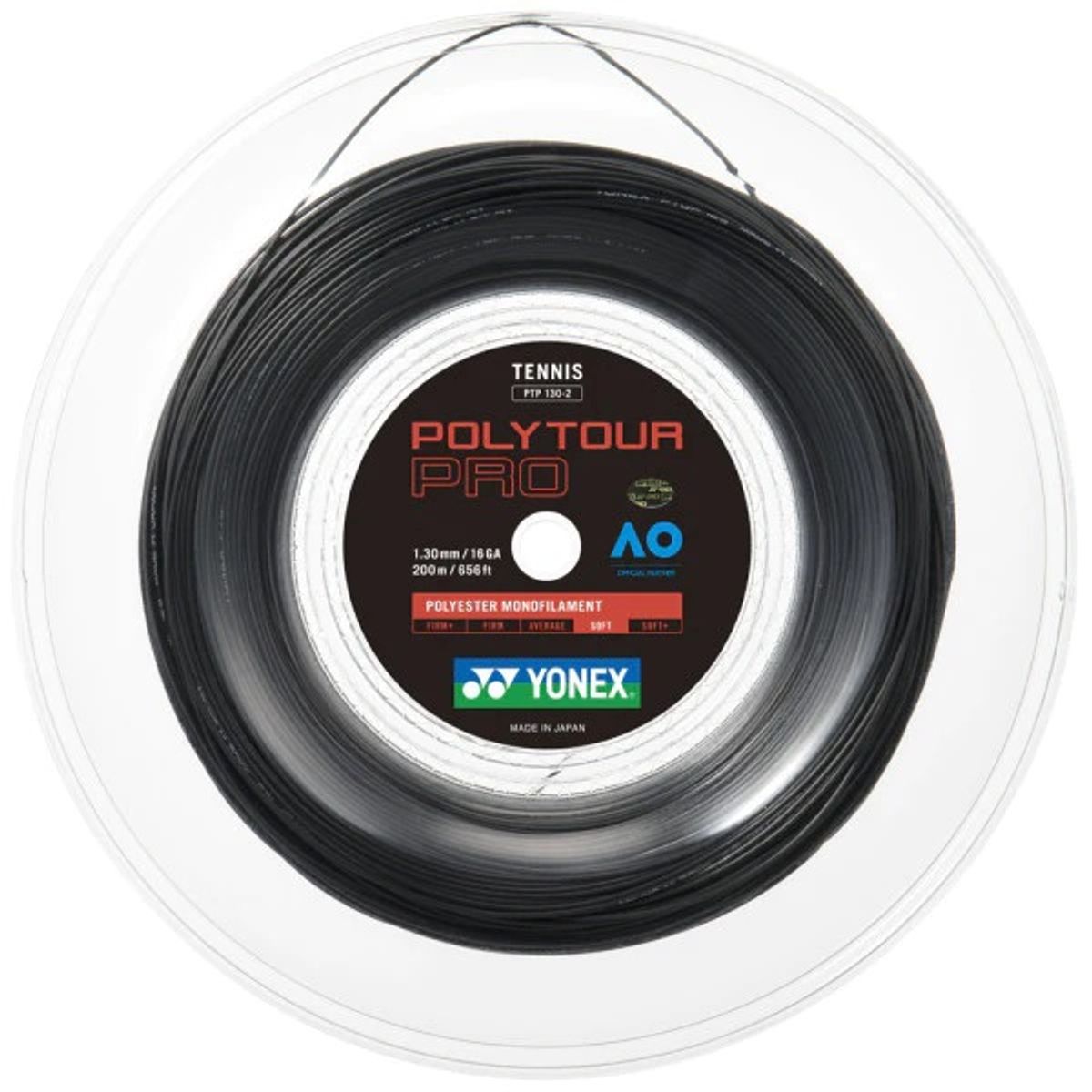 YONEX - Rollo de Cuerda Yonex Poly Tour Pro 1.25 - 200m
