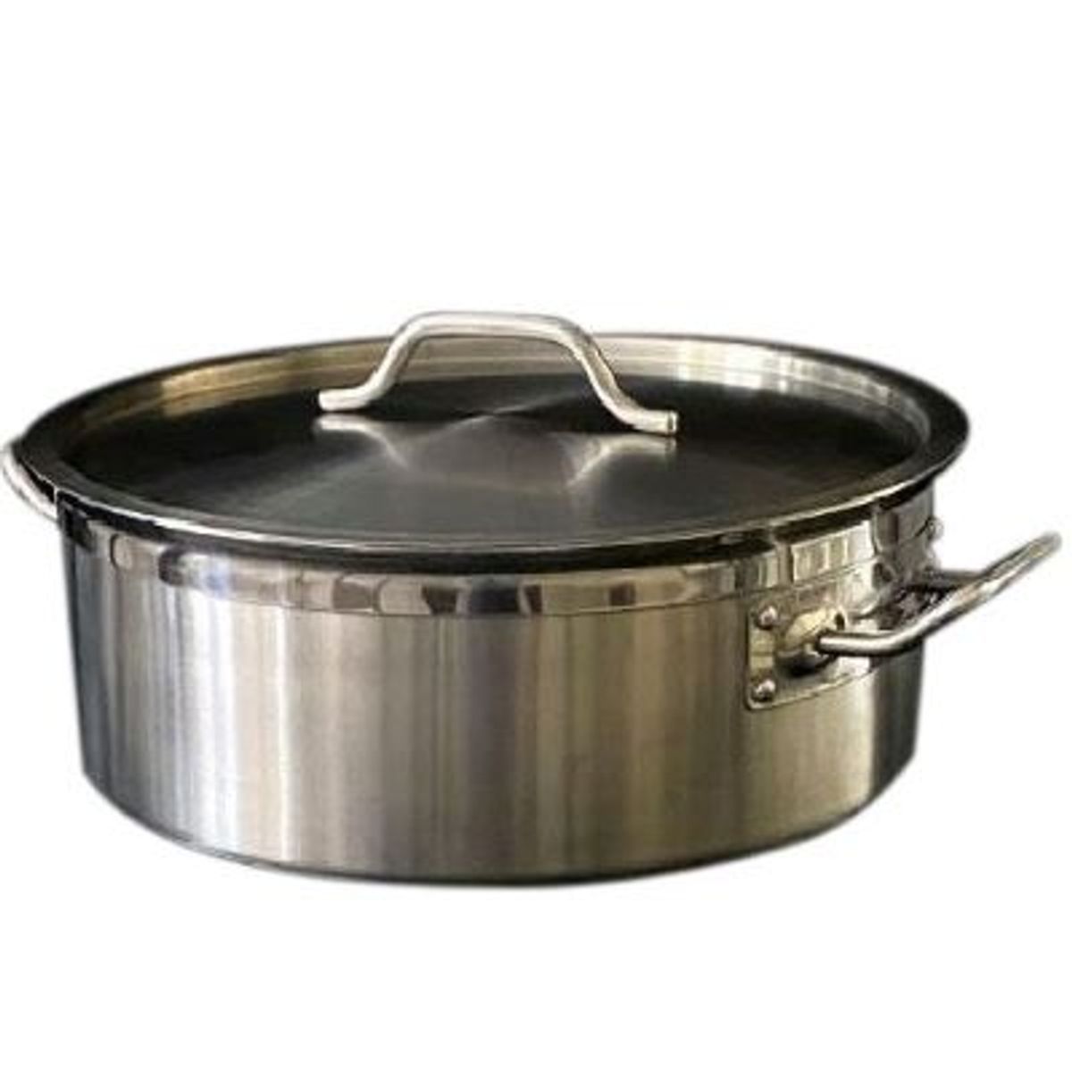 GENERICO - CACEROLA BAJA A INOX 32 CM 10L