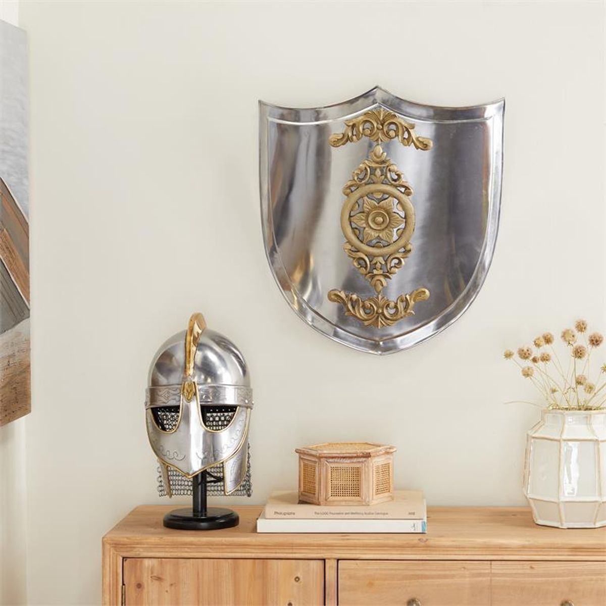 MSA MUEBLES SANTA ANA - DECORACIÓN DE PARED PLATA