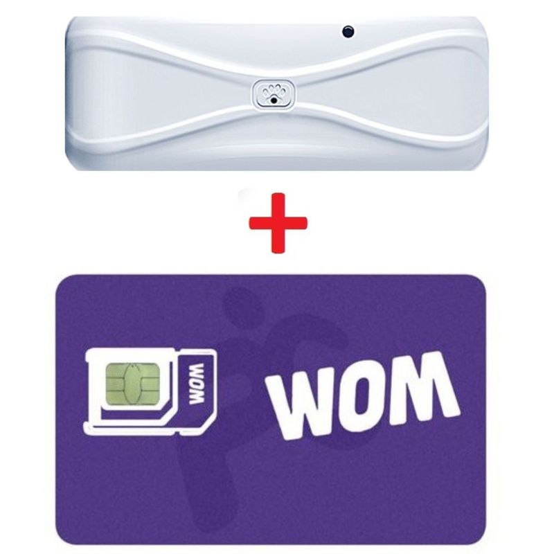 GENERICO - Localizador GPS 4G Rastreador Micodus  MP80G 4G + Configuración y Sim