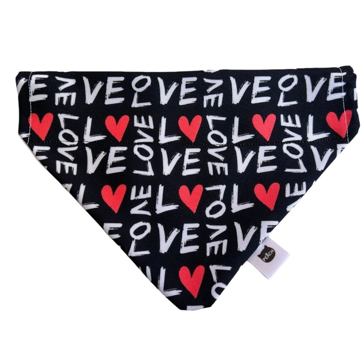 GENERICO - Bandana para perros diseño LOVE Talla XL