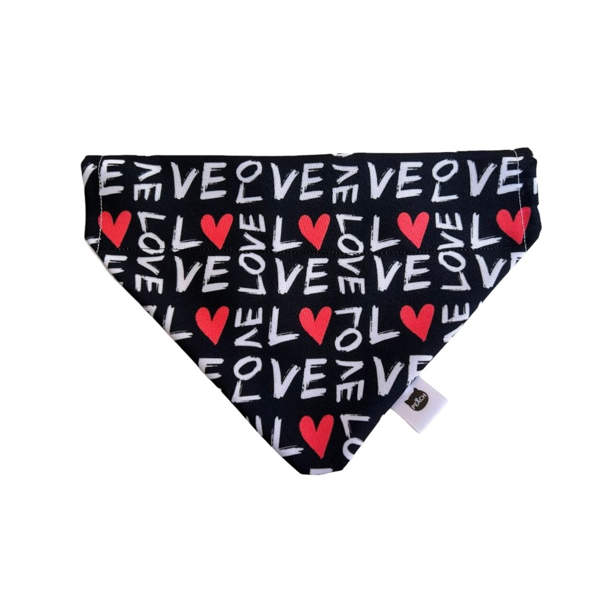 GENERICO - Bandana para perros diseño LOVE Talla XL