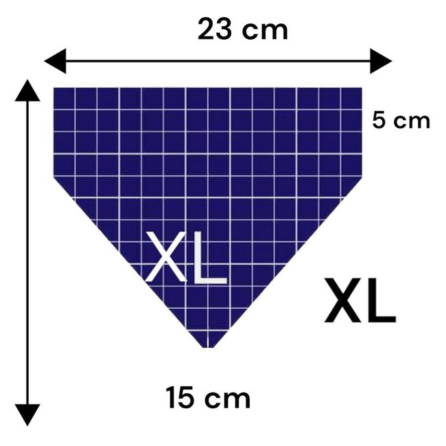 GENERICO - Bandana para perros diseño LOVE Talla XL