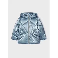 MAYORAL - Parka Chaquetón metalizado fibras recicladas niña