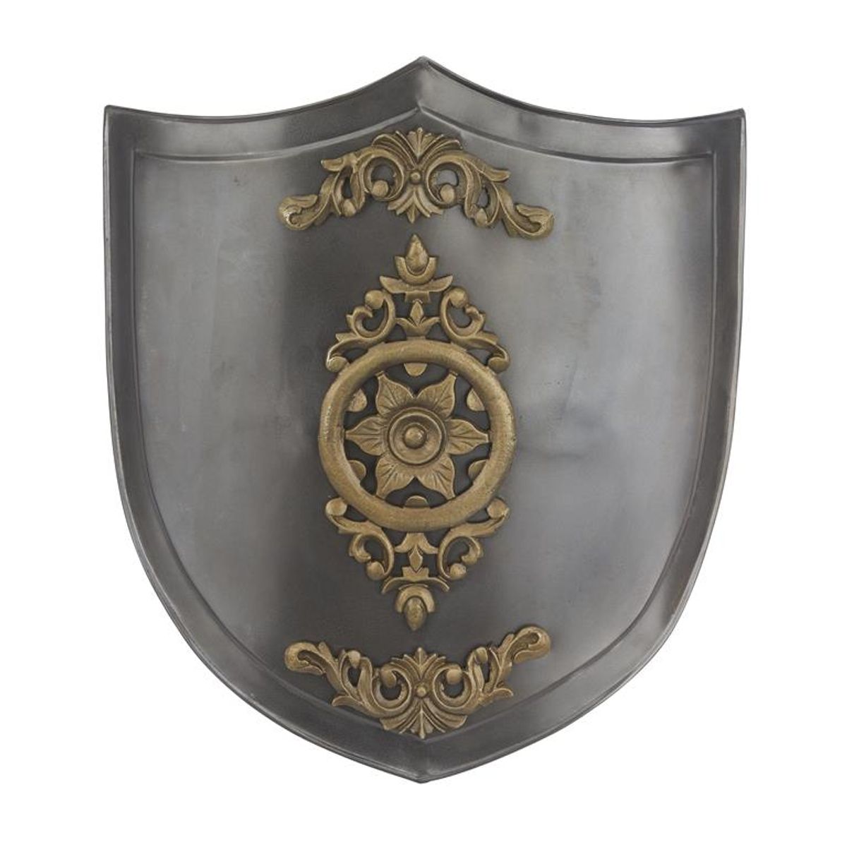 MSA MUEBLES SANTA ANA - DECORACIÓN DE PARED GRIS Escudo Medieval