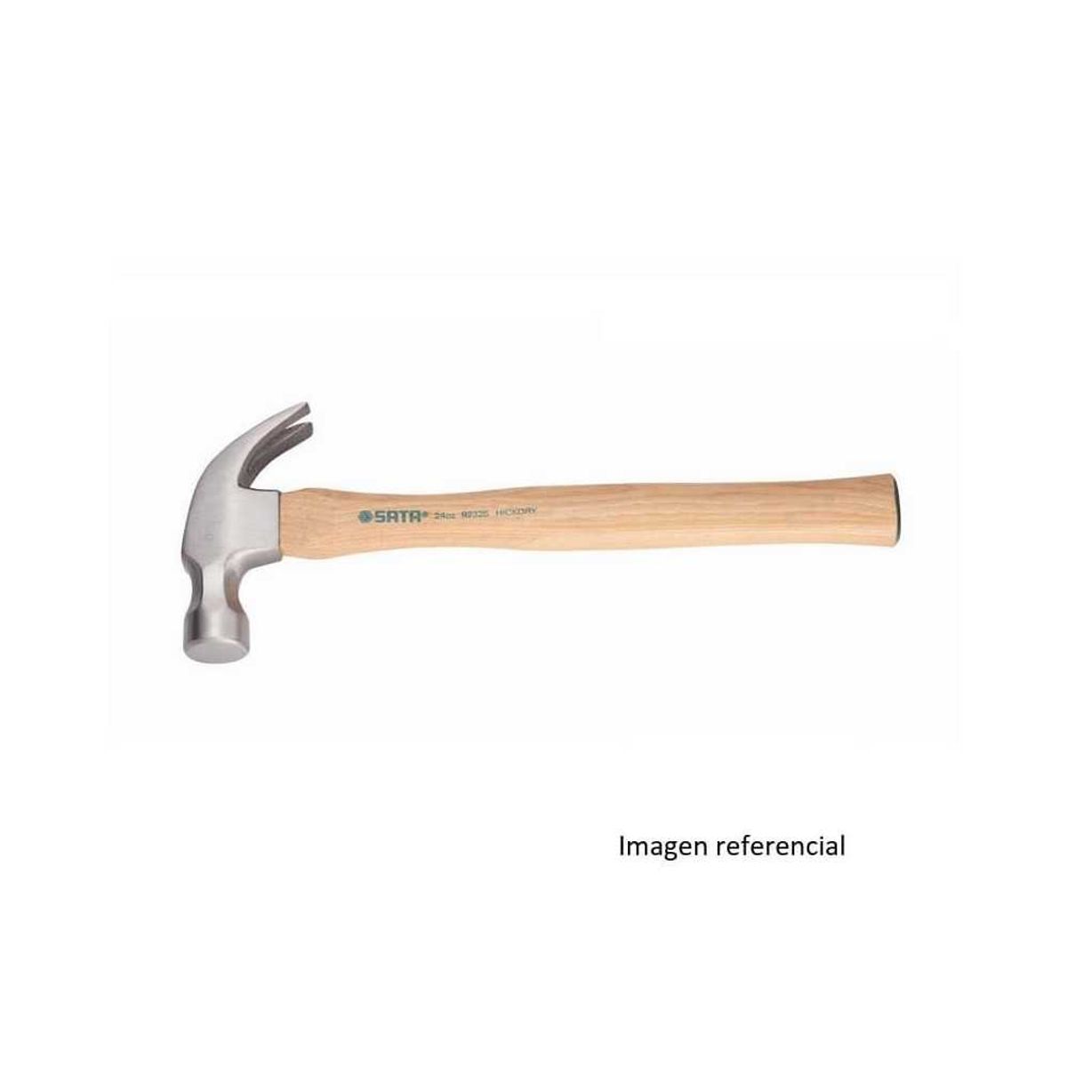 SATA - Martillo De Uña Con Mango De Madera 29mm SATA