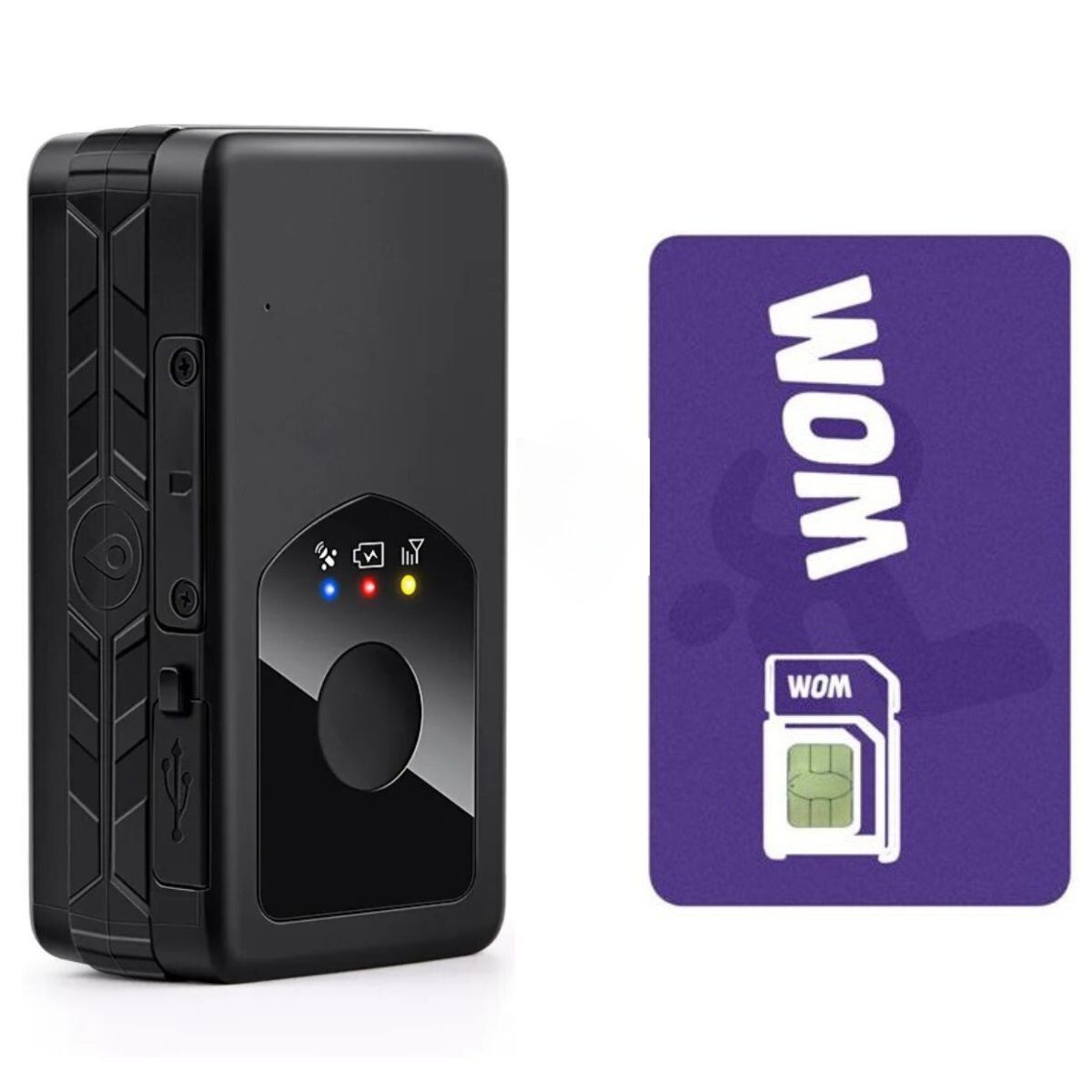 GENERICO - Localizador GPS 4G Micodus MP90G 3000 mAh + Configuración + Sim