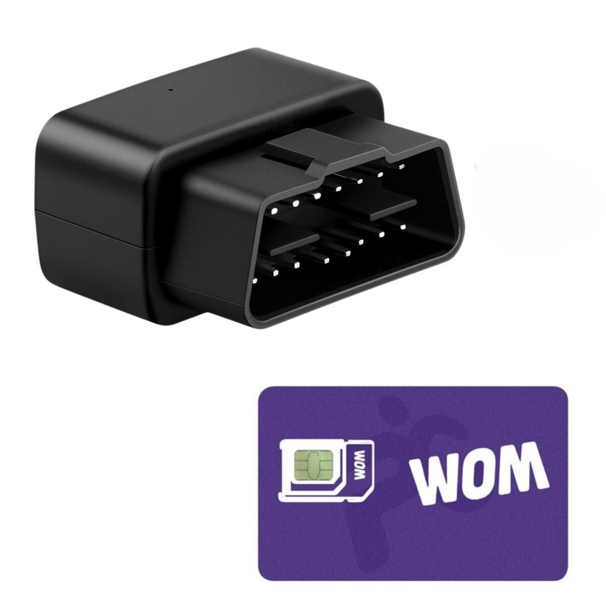 GENERICO - GPS 4G para puerto OBD2 Micodus MV33G 4G más Configuración y Sim