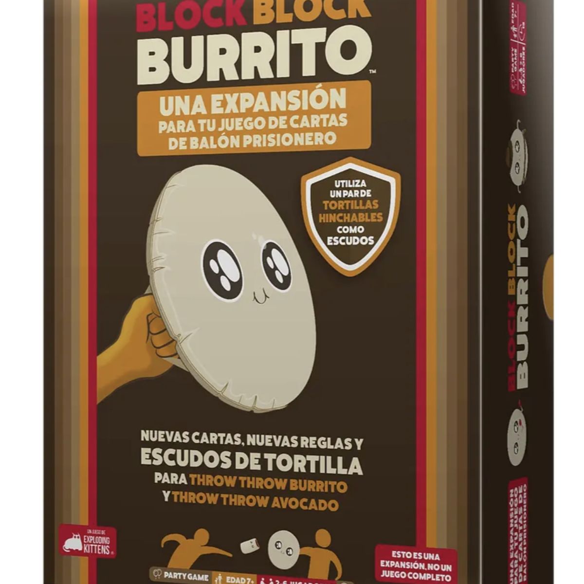 EDGE ENTERTAINMENT - Block Block Burrito - Juego de Mesa - En Español