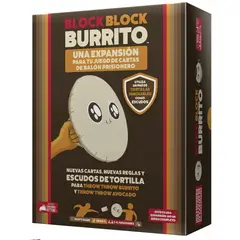 EDGE ENTERTAINMENT - Block Block Burrito - Juego de Mesa - En Español