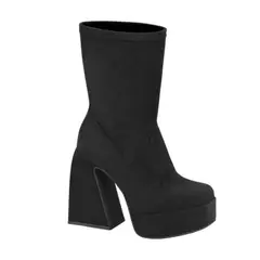 VIZZANO - Botin Mujer Taco Cuadrado Morado