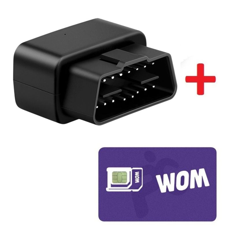 GENERICO - Rastreador GPS 4G OBD2 Micodus MV33G 4G más Configuración y Sim