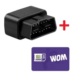 GENERICO - Rastreador GPS 4G OBD2 Micodus MV33G 4G más Configuración y Sim