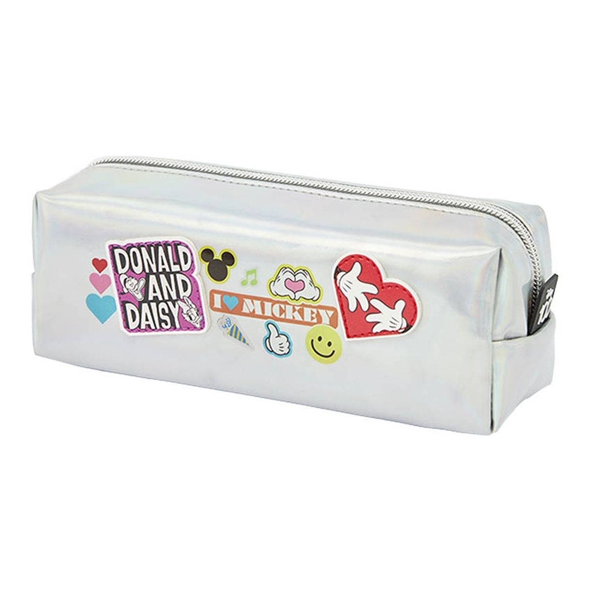 MOOVING - Estuche Rectangular Eco Cuero Holográfico Disney 100 años